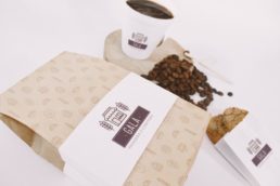 Gala panader&iacute;a confiter&iacute;a packaging bolsas caf&eacute; facturas dise&ntilde;o gr&aacute;fico