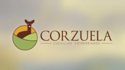 Corzuela Cuchillos Entrerrianos logo dise&ntilde;o gr&aacute;fico