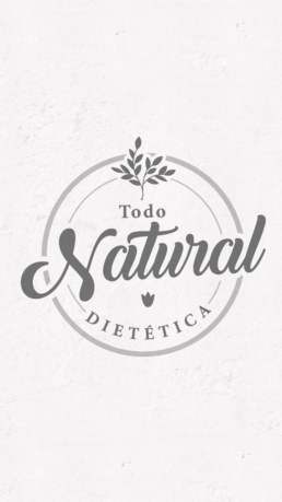 Todo Natural Dietética packaging bolsa papel diseño gráfico minds estudio