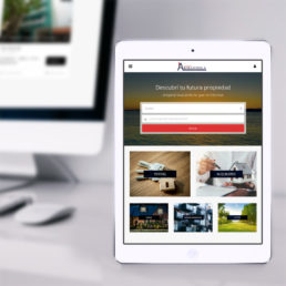 Inmobiliaria José María Armandola programación web tablet celular