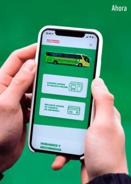 expreso hernandarias nueva web versión móvil