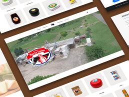 Estancia María Luisa lácteos especiales diseño web