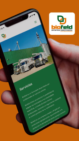 Biofeld alimentos balanceados para animales de campo dise&ntilde;o web minds estudio