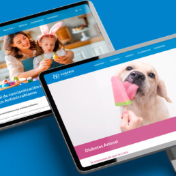 Nanni Laboratorios - Diseño de imagen integral sumado a un nuevo diseño y desarrollo de página web - Minds Estudio