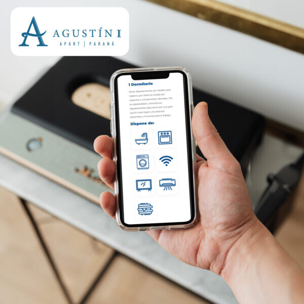 Agustin 1 Apart. Diseño y programación de página web por Minds Estudio